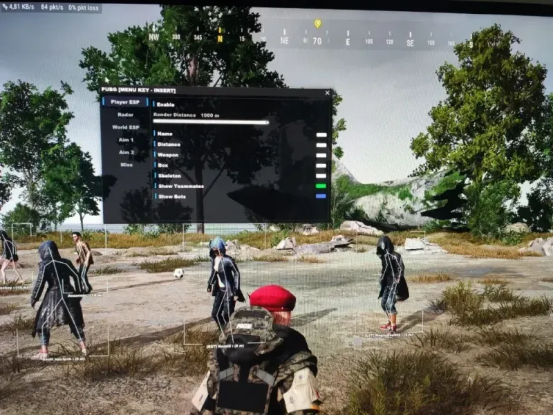 Aegis FULL для PUBG — Aimbot, ESP и радар с защитой от стрим-захвата